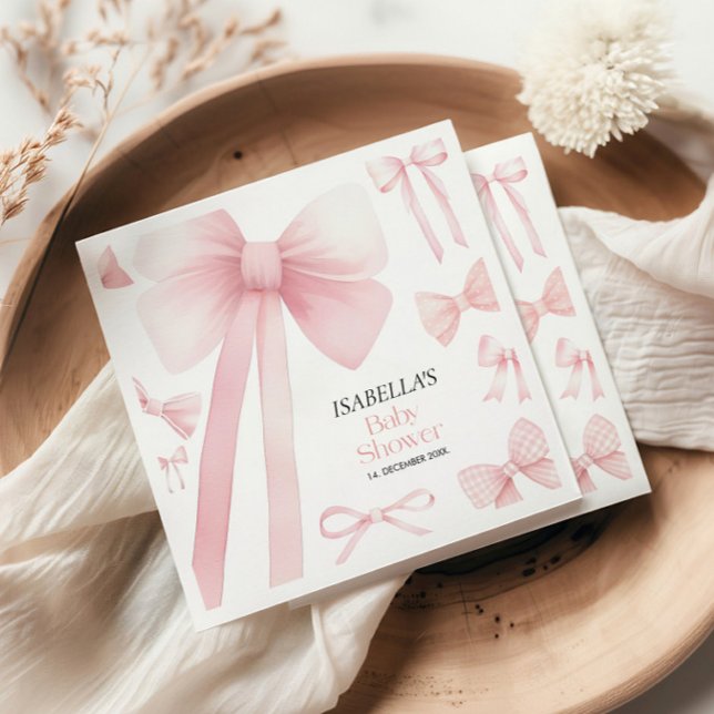 Guardanapo De Papel Chá de fraldas do Arco rosa (Criador carregado)