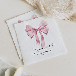 Guardanapo De Papel Chá de fraldas do Arco rosa
