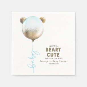 Guardanapo De Papel Chá de fraldas do Balão do Urso de Corte Beary C
