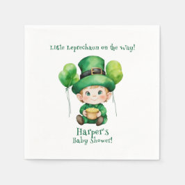 Guardanapo De Papel chá de fraldas do bebê duende