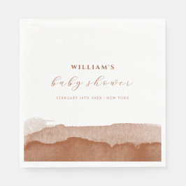 Guardanapo De Papel Chá de fraldas do Deserto de Boho Terracotta