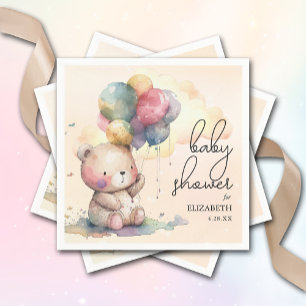 Guardanapo De Papel Chá de fraldas do Urso de Teddy