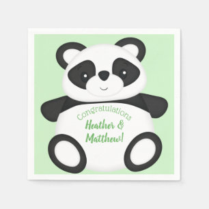 Guardanapo De Papel Chá de fraldas do Urso Panda