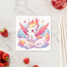 Guardanapo De Papel Chá de fraldas Dragão Elegante