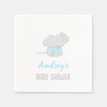 Chá de fraldas Elefante Bonito