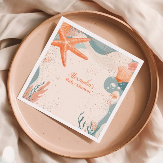 Guardanapo De Papel Chá de fraldas Elegante de Areia (Criador carregado)