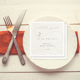 Guardanapo De Papel Chá de fraldas Elegante Pearl Clássico