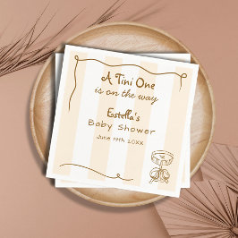 Guardanapo De Papel Chá de fraldas Espresso Martini, Retro Funky