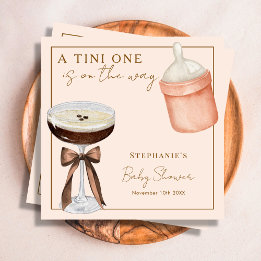 Guardanapo De Papel Chá de fraldas Espresso Martini Rosa Tini