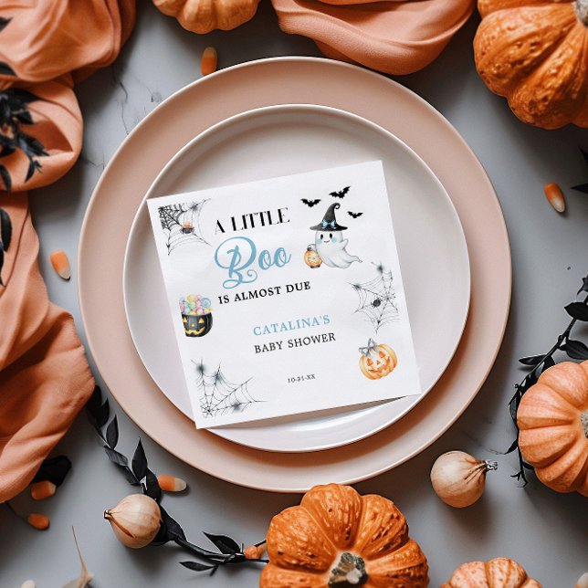 Guardanapo De Papel Chá de fraldas Fantasma do Dia Azul (Criador carregado)