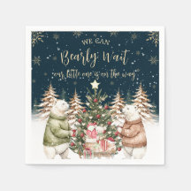 Chá de fraldas Floco de Neve do Urso Polar de inve