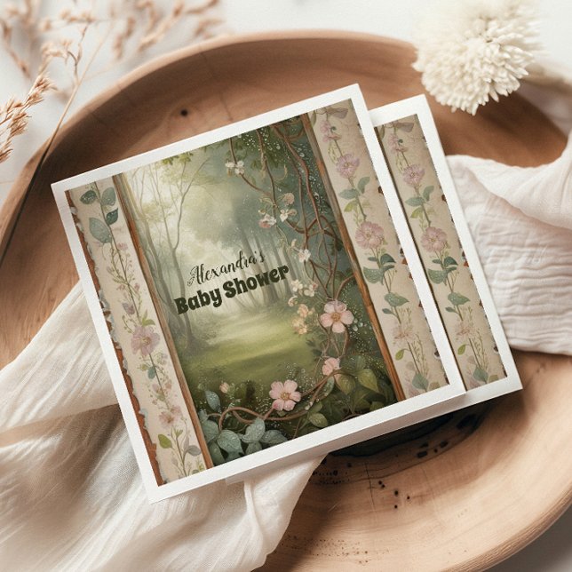 Guardanapo De Papel Chá de fraldas florestal (Criador carregado)