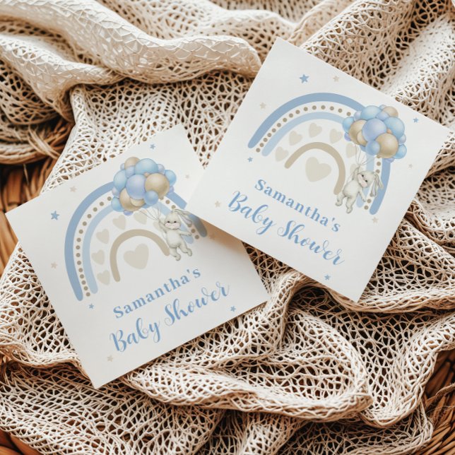 Guardanapo De Papel Chá de fraldas Flutuante Bunny Boho (Criador carregado)