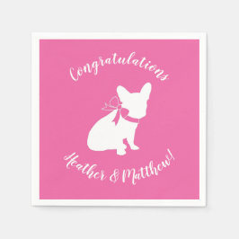 Guardanapo De Papel Chá de fraldas francês Bulldog francês Frenchy Fre