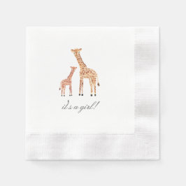 Guardanapo De Papel Chá de fraldas Giraffe