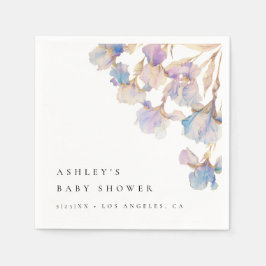 Guardanapo De Papel Chá de fraldas Iris Elegante