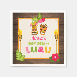 Guardanapo De Papel Chá de fraldas Luau Paper Napkins