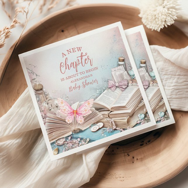 Guardanapo De Papel Chá de fraldas Magic Boho Storybook (Criador carregado)