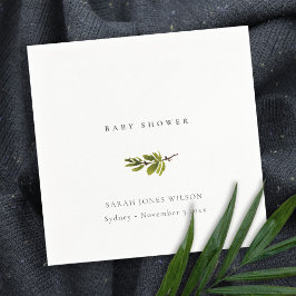 Guardanapo De Papel Chá de fraldas mínimo de ramificação de pinheiro p