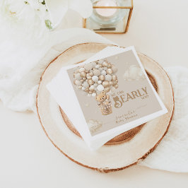 Guardanapo De Papel Chá de fraldas neutro de Espera do Balão do Urso d