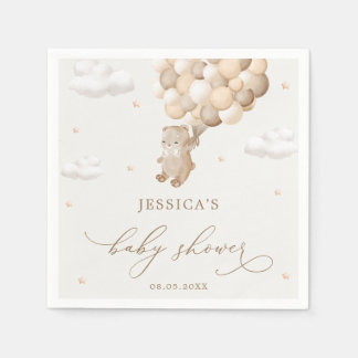 Guardanapo De Papel Chá de fraldas neutro do urso de película