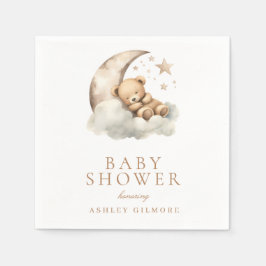 Guardanapo De Papel Chá de fraldas Neutro Suave Urso Suíno