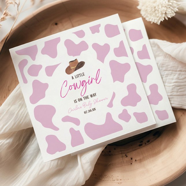 Guardanapo De Papel Chá de fraldas Ocidental de Garota-Vaca (Criador carregado)