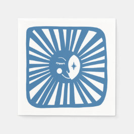 Guardanapo De Papel Chá de fraldas Personalizado Moderno de Cubo de Lu