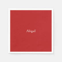 Chá de fraldas Personalizado Vermelho