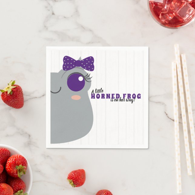 Guardanapo De Papel Chá de fraldas Roxo Sapo Roxo (Insitu)