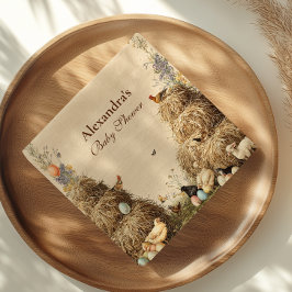 Guardanapo De Papel Chá de fraldas Russo de Animais de Criação de Barn