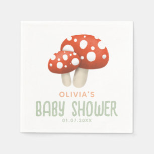 Guardanapo De Papel Chá de fraldas Russo Woodland Mushroom