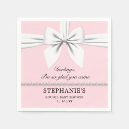 Guardanapo De Papel Chá de fraldas Tiffany do Rico Elegante Rosa Esbra