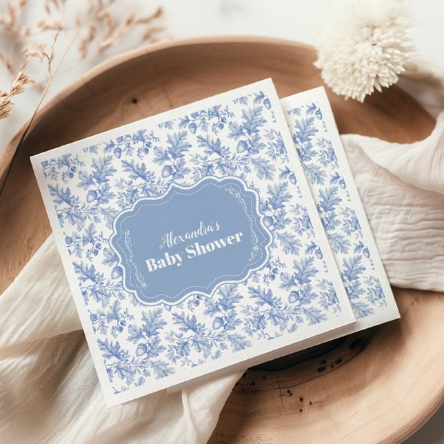 Guardanapo De Papel Chá de fraldas Toile De Jouy Woodland (Criador carregado)