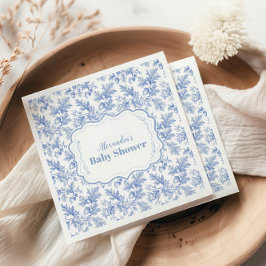 Guardanapo De Papel Chá de fraldas Toile De Jouy Woodland