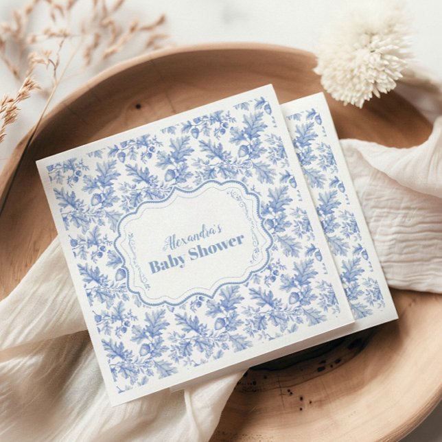 Guardanapo De Papel Chá de fraldas Toile De Jouy Woodland (Criador carregado)