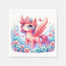 Chá de fraldas Unicórnio Moderno Adorável