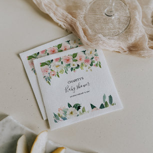 Guardanapo De Papel Chá de fraldas Verde Elegante