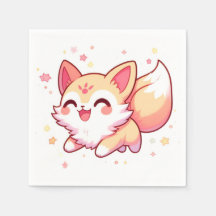 Chá de fraldas Whimsical Fox Adorável