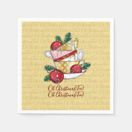 Guardanapo De Papel Chá de Natal!