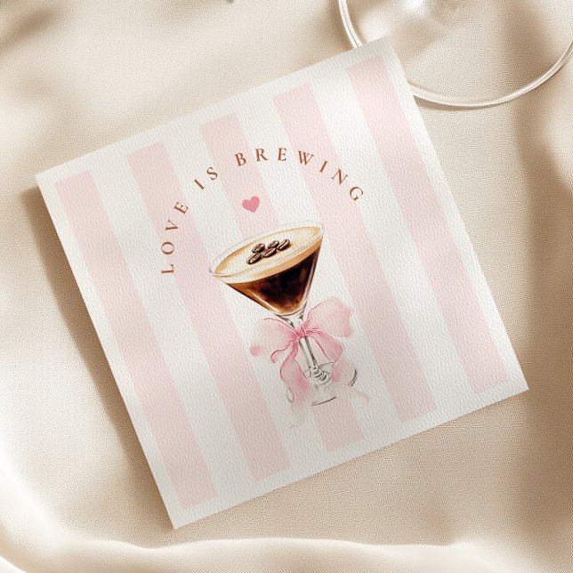 Guardanapo De Papel Chá de Noiva Amor está Cozinhando (Criador carregado)