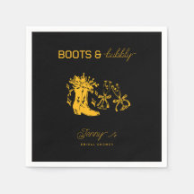 Chá de Noiva com Botas e Brilho