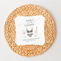 Chá de Noiva de Rosé e Lingerie