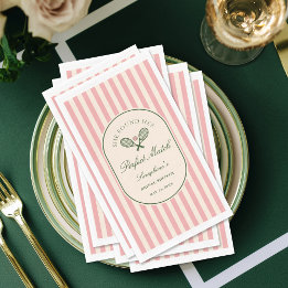 Guardanapo De Papel Chá de Noiva de Tênis Casamento Perfeito