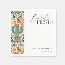 Guardanapo De Papel Chá de Noiva Floral Fiesta Mexicana