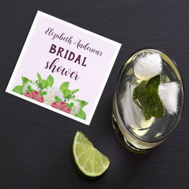 Guardanapo De Papel Chá de Noiva Garden Dahlia (Criador carregado)