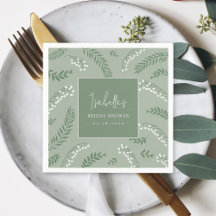 Chá de Noiva Jardim de Lírio do Vale Elegante