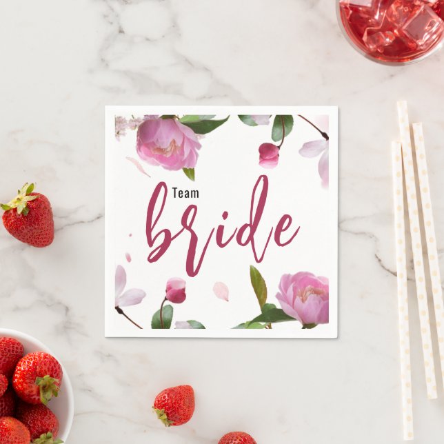 Guardanapo De Papel Chá de Noiva Multi Floral (Insitu)