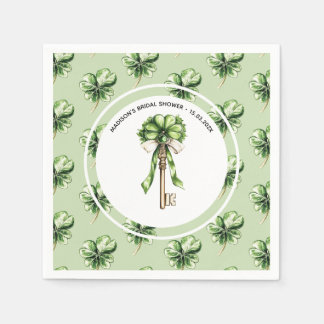 Guardanapo De Papel Chá de Noiva Personalizado do Dia de São Patrício