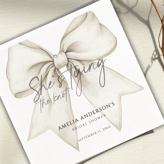 Guardanapo De Papel Chá de panela branco do Arco Casando (Criador carregado)